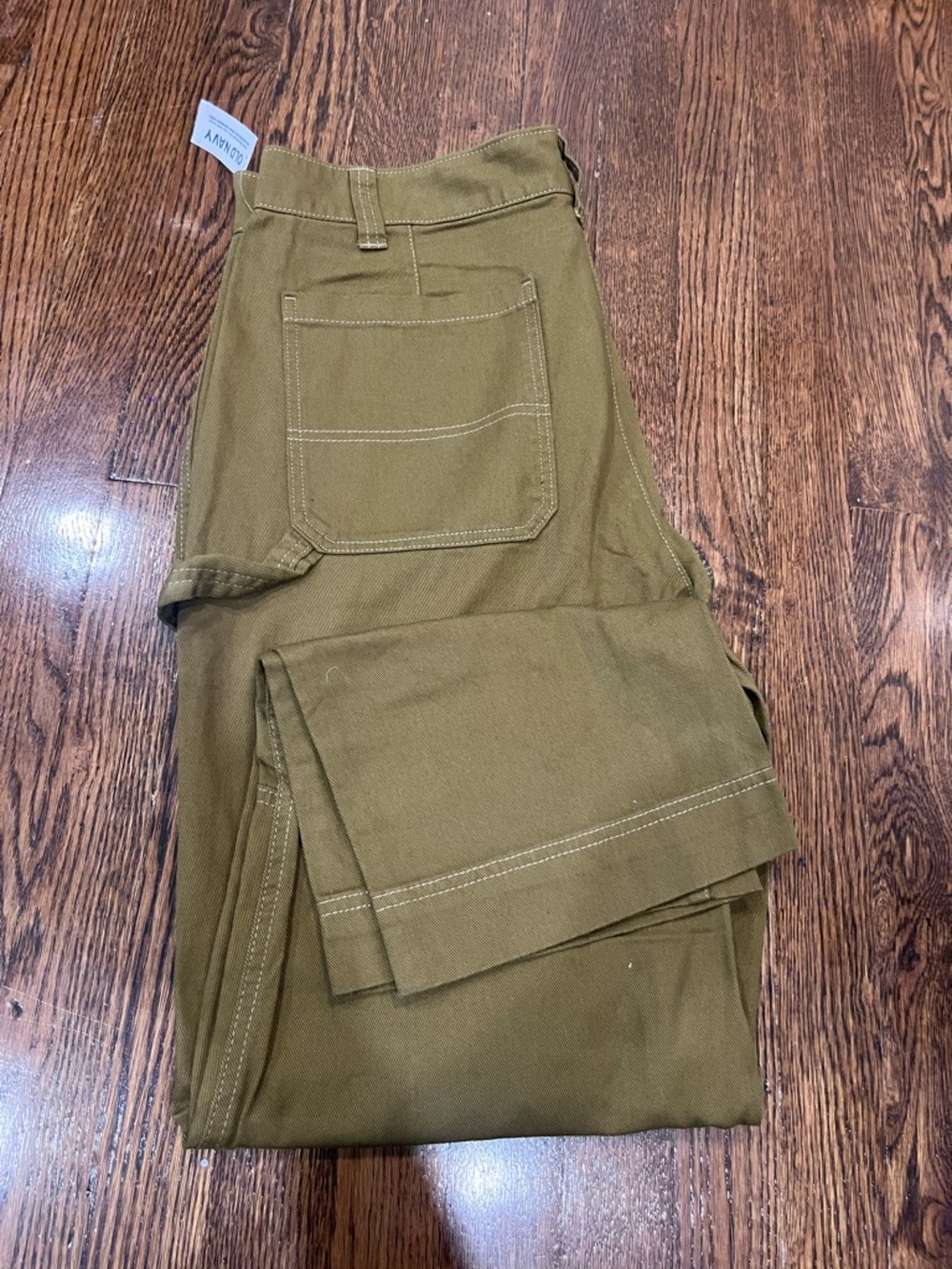 Olive cargo pants - old navy